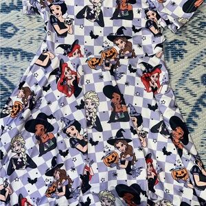 Kids Halloween  Dress - Purple and Black